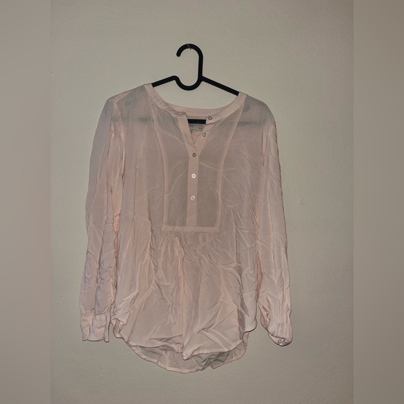 LOFT Tops - Work peach blouse